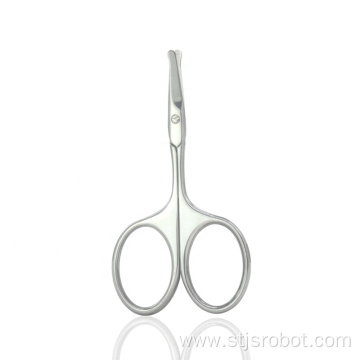 Makeup Tools Stainless Steel Black Round Nose Hair Scissors
